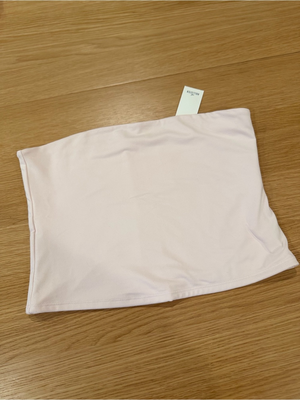 Hollister Light Pink Strapless Tube Top